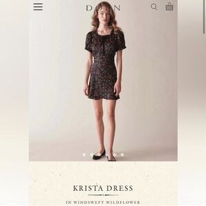 Doen Krista mini dress — Windswept Wildflowers